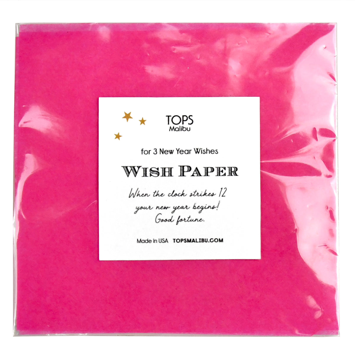 Wish Paper - 3 New Year Wishes