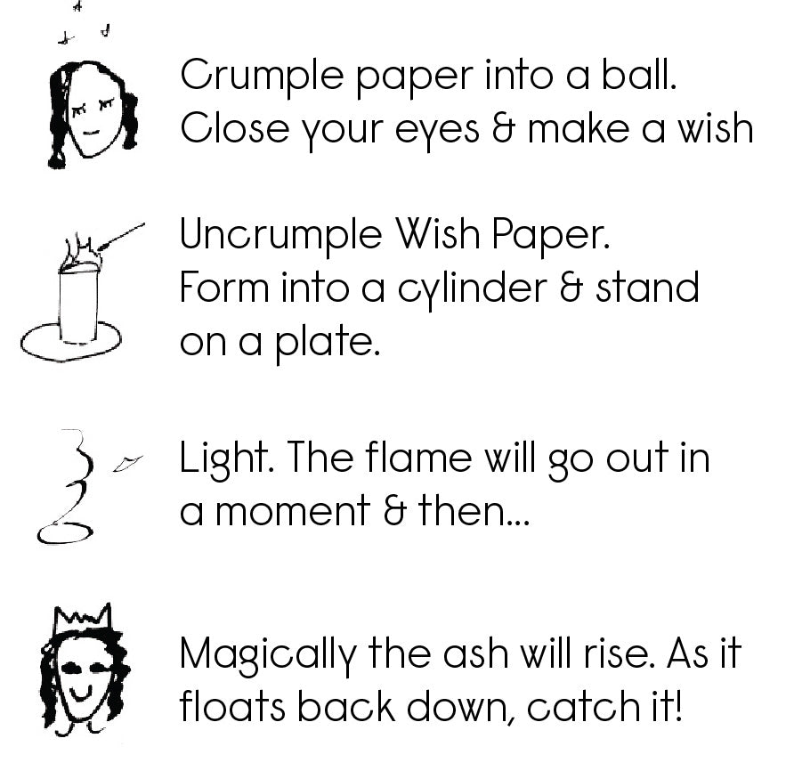 Flying Wish Paper - Write It, Light It, & Watch It Fly - Peace Dove - 5 x 5 - Mini Kits