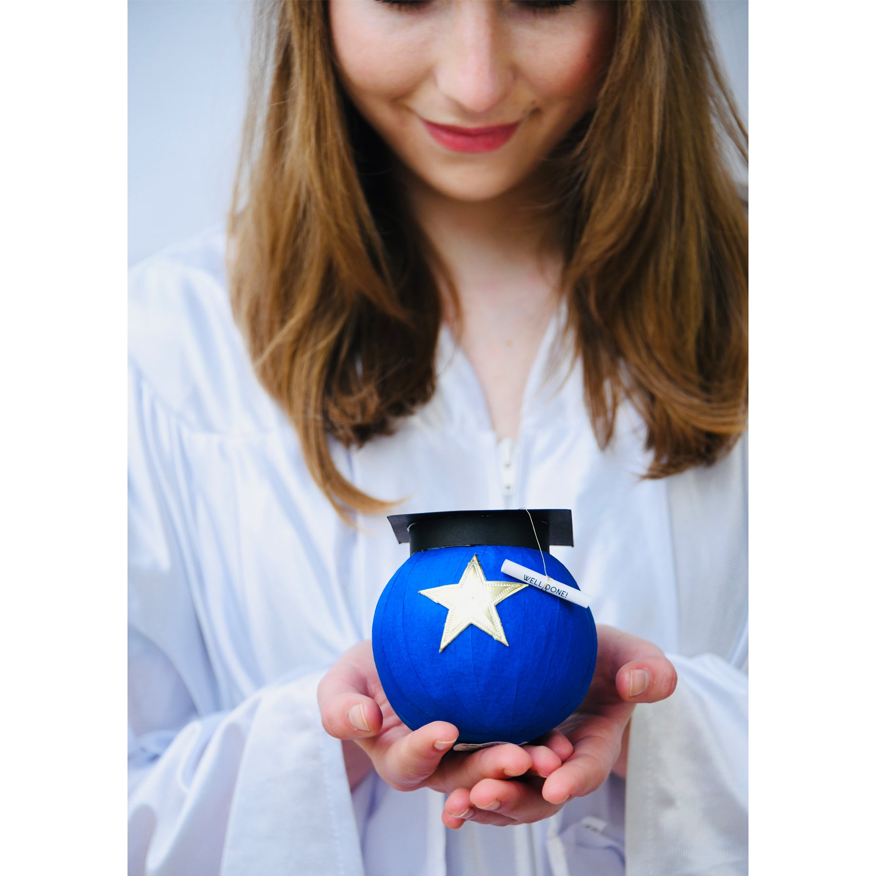 Deluxe Surprise Ball Graduation Cap