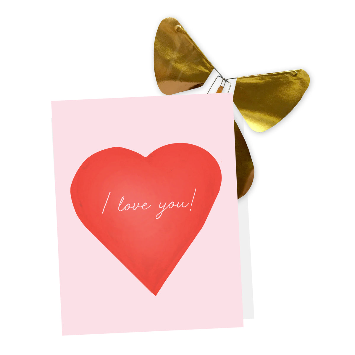 Happy Valentines Day Card w/ Magic Butterfly®