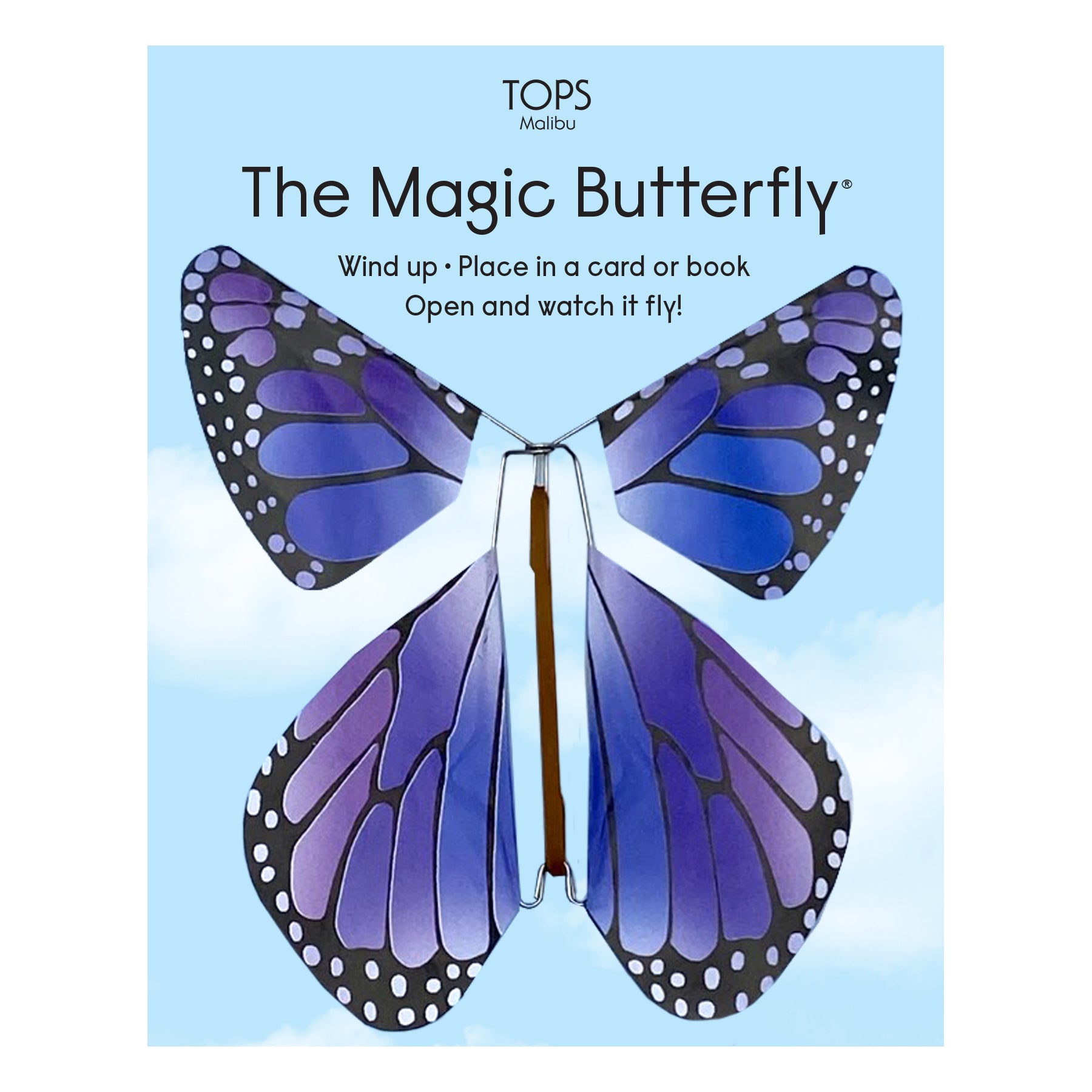 Outee 24 Packs Magic Flying Butterfly Card Surprise Wind up Butterfly in  the Boo