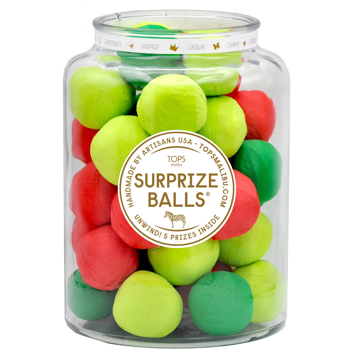 Present Ball Christmas Party Gifts, Favors & Surprise Balls - TOPS Malibu