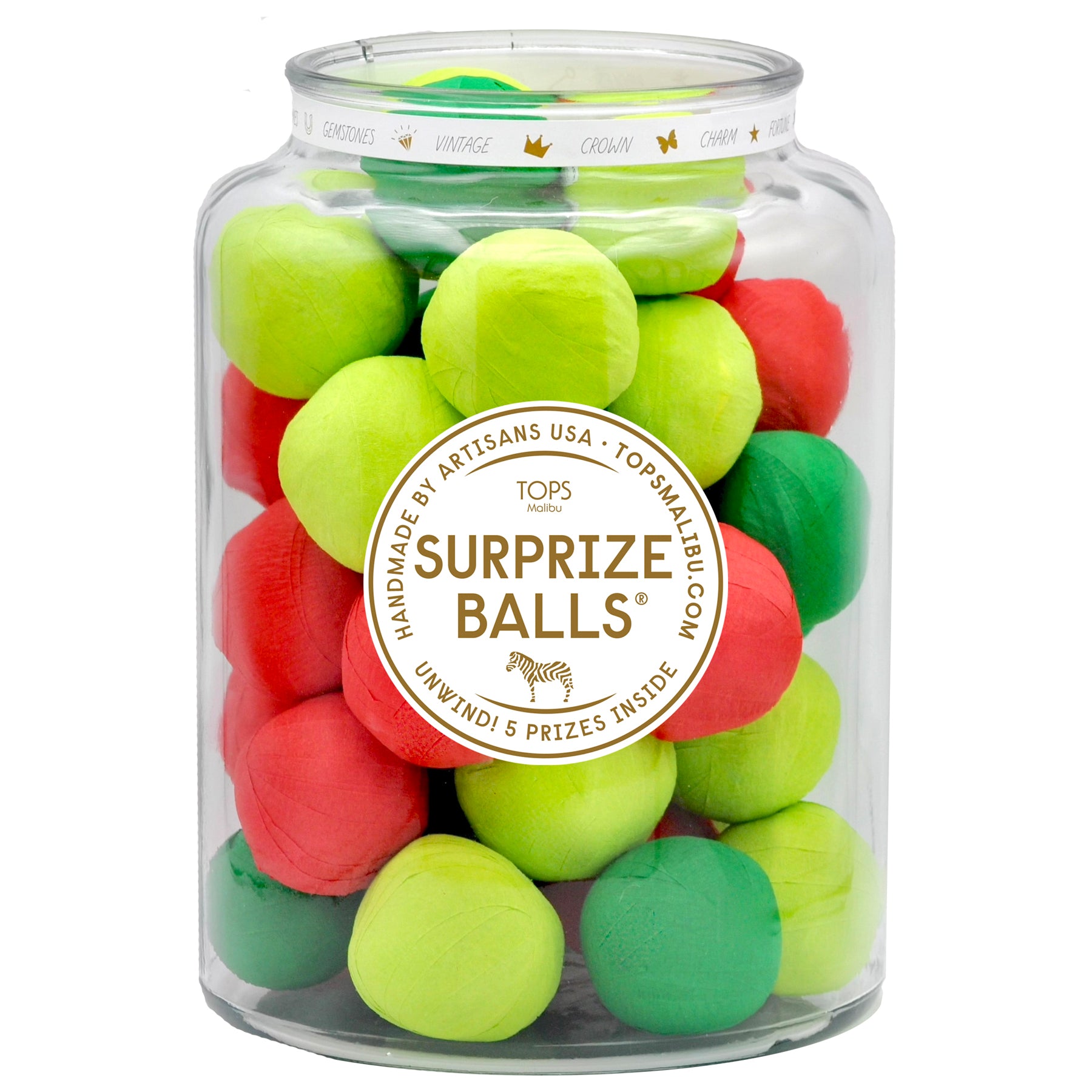 4th of July Mini Surprise Balls - TOPS Malibu