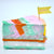 Cake Piñata - Festive Bright w/ 7 Slices