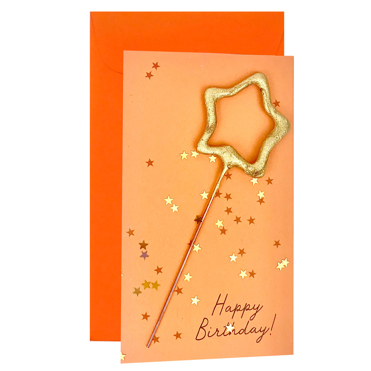 Confetti Sparkler Cards Happy Birthday!