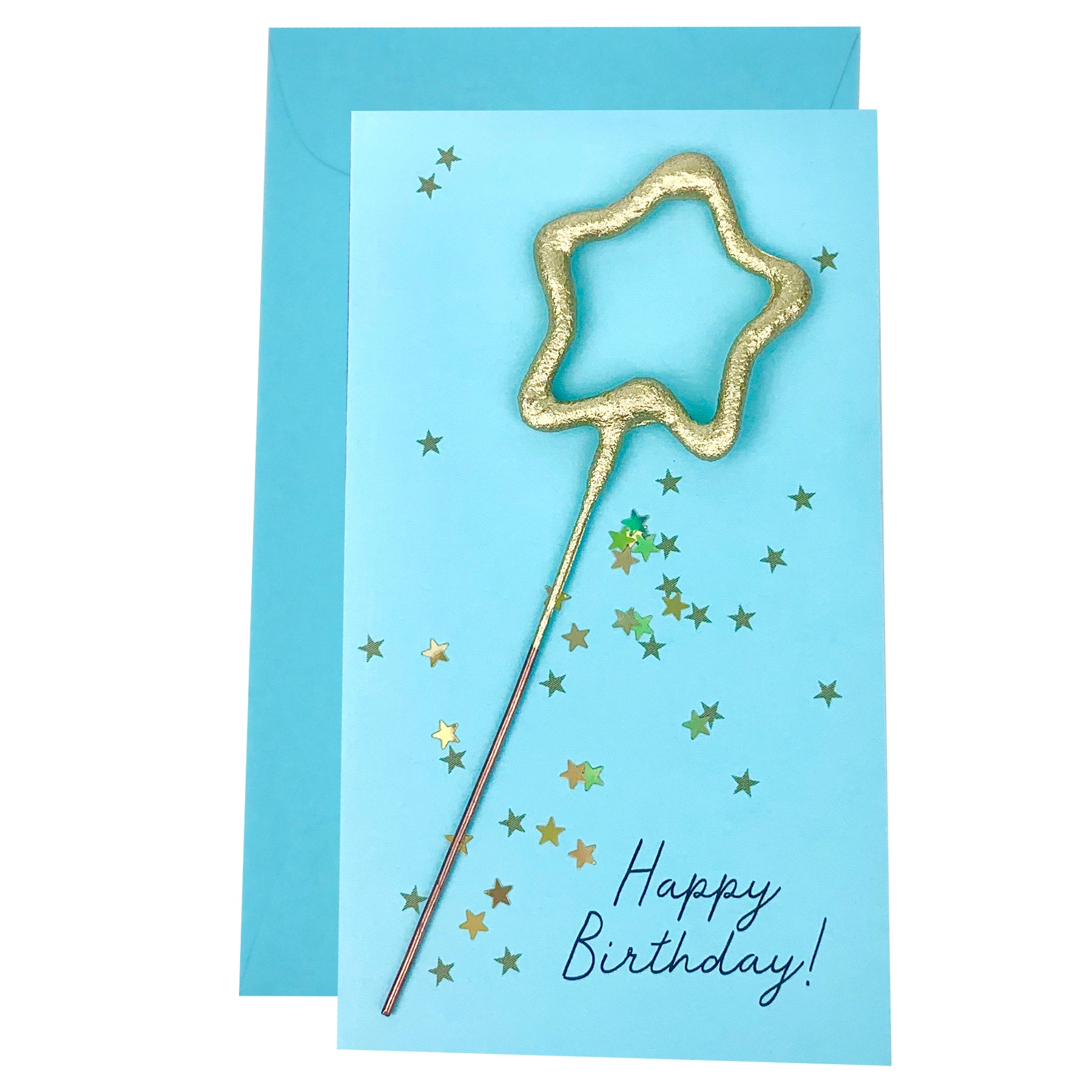 Confetti Sparkler Cards Happy Birthday!