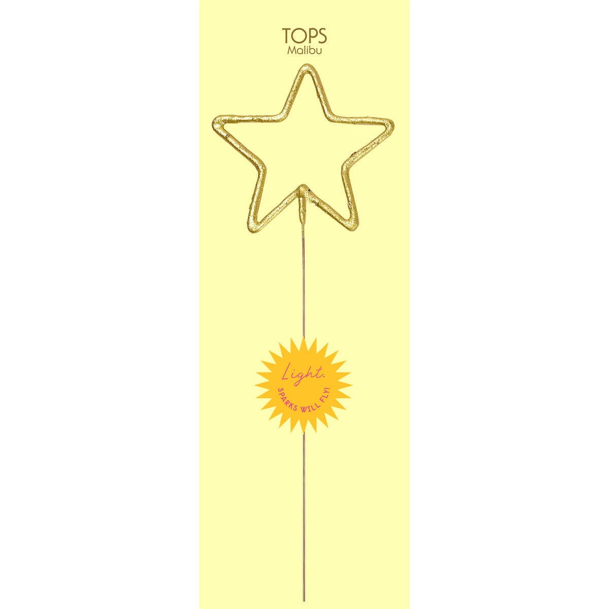 12&quot; Grande &quot;Giant&quot; Star Sparkler Wand