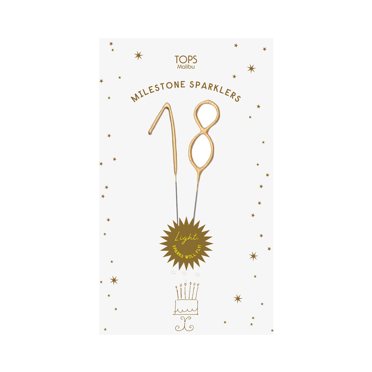 Milestone Sparkle Candles