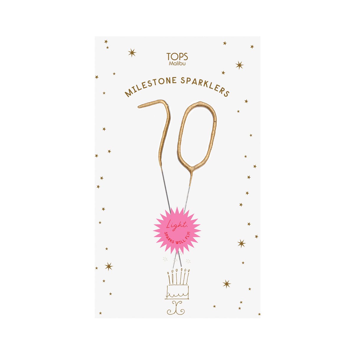 Milestone Sparkle Candles