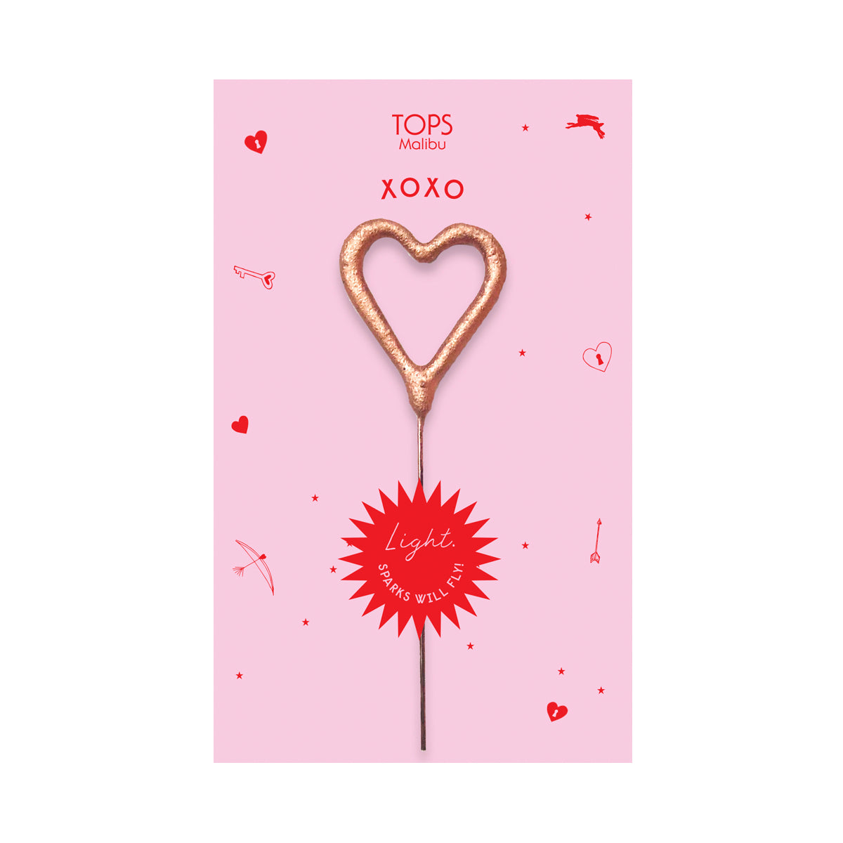 Sparkler Card XO