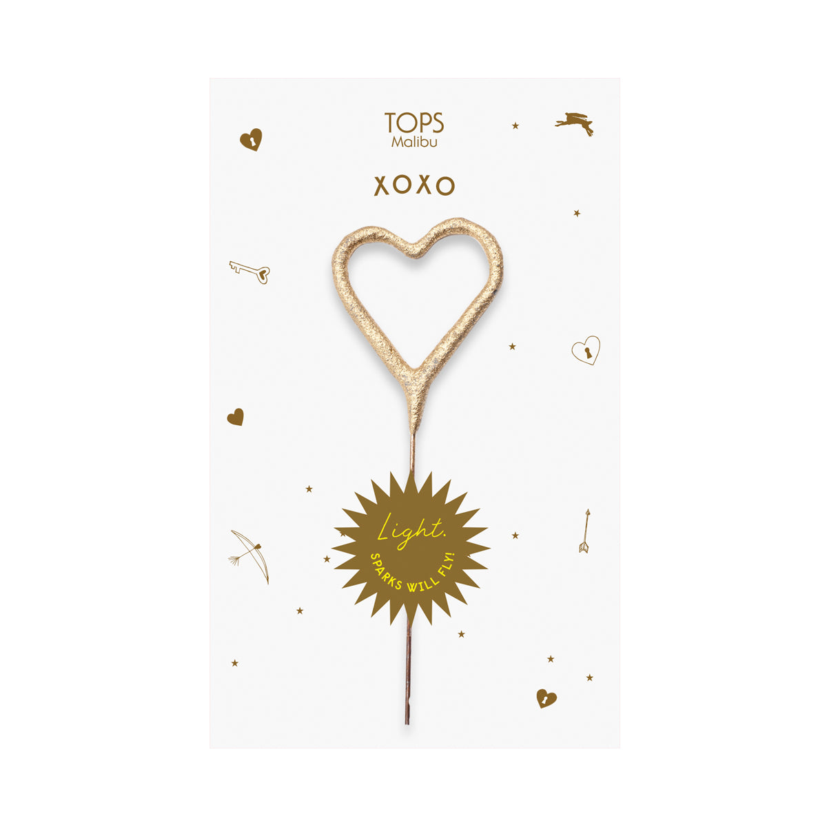 Sparkler Card XO