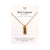 Wish Capsule Necklace - Gold